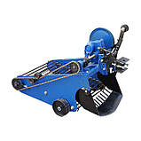 Картоплекопач вібраційний транспортерний під мототрактор з гідравлікою (Скаут) (КК11), фото 3