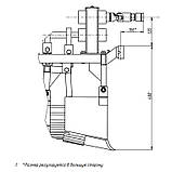 Картоплекопач вібраційний Zirka-105 під вал ОП на мотоблок із ходозменшувачем (без карданного валу) (КК18), фото 2