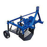 Картоплекопач однорядний вібраційний 2-ексцентриковий для мінітрактора (КК21), фото 2