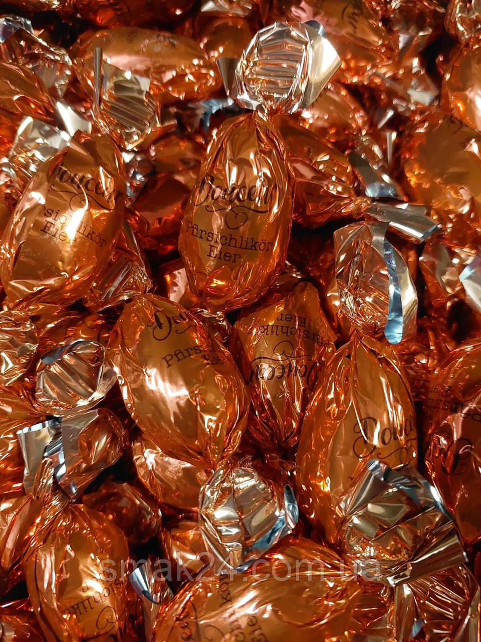 Шоколадні цукерки з персиковим лікером Douceur Pfirichlikor Eir 1 кг Німеччина