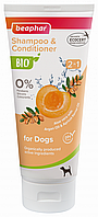Beaphar Bio Shampoo 2in1 (Беафар) органік шампунь — кондиціонер для собак 2 в 1 200 мл.