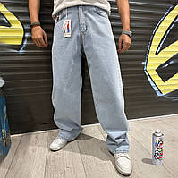 Чоловічі широкі джинси Big Boy світло-блакитні, оверсайз, Y2K, вуличний стиль