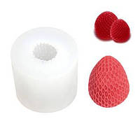 Силиконовый молд Клубника