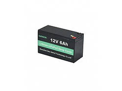 Акумулятор LUMOON LiFePO4 12,8V-6Ah (76 Вт) BMS