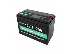 Акумулятор LUMOON LiFePO4 12,8 V-100 Ah (1,28 КВт) BMS 100A з Bluetouth для ДБЖ