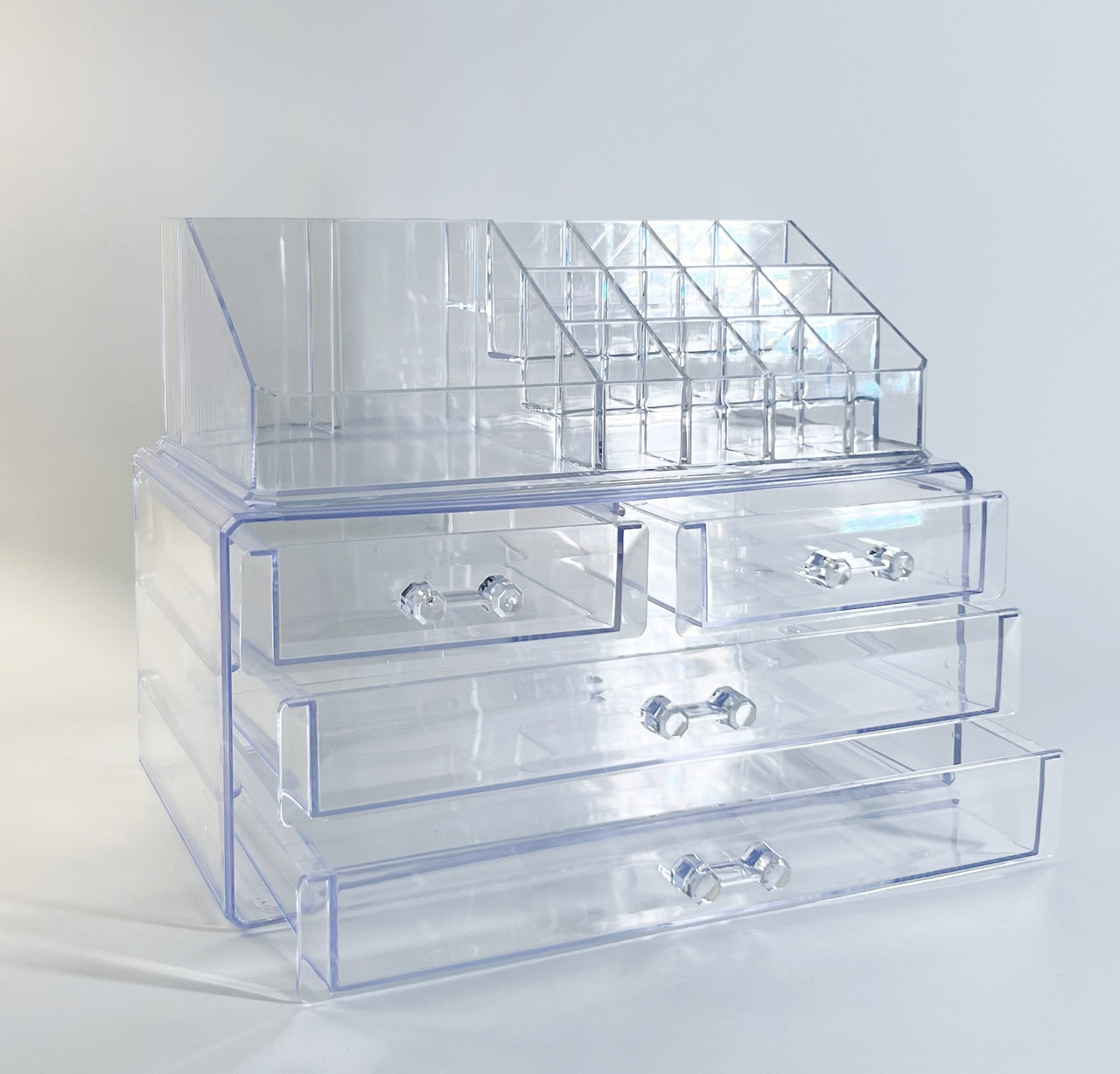 Акриловий органайзер для зберігання косметики та біжутерії на 4 яруси (MA-61) YU227