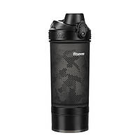 Спортивний шейкер Fitseven Infinity UZSPACE 1110(Black) 550 мл, чорний