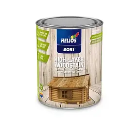 Лазурь для дерева Helios Bori High-Layer Woodstain №1 Безбарвна 0.75л