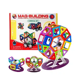 Конструктор магнітний Mag Building 48 деталей конструктори для дітей iC227