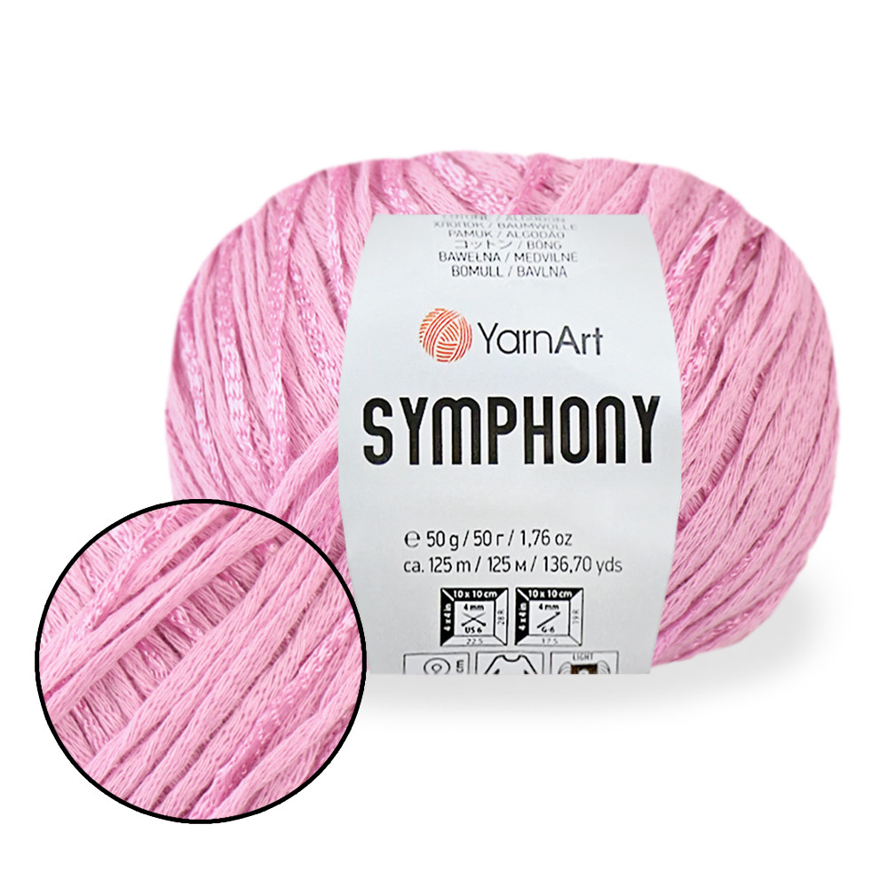 YarnArt Symphony, Рожевий №2116, фото 1