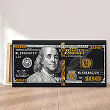 Алмазна мозайка 40*80 "Франклін долар" NoOD5100, Оригамі