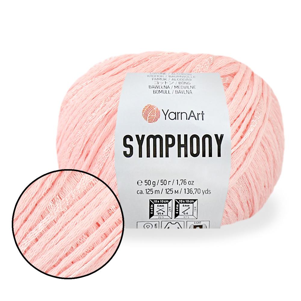 YarnArt Symphony, Персик №2118, фото 1