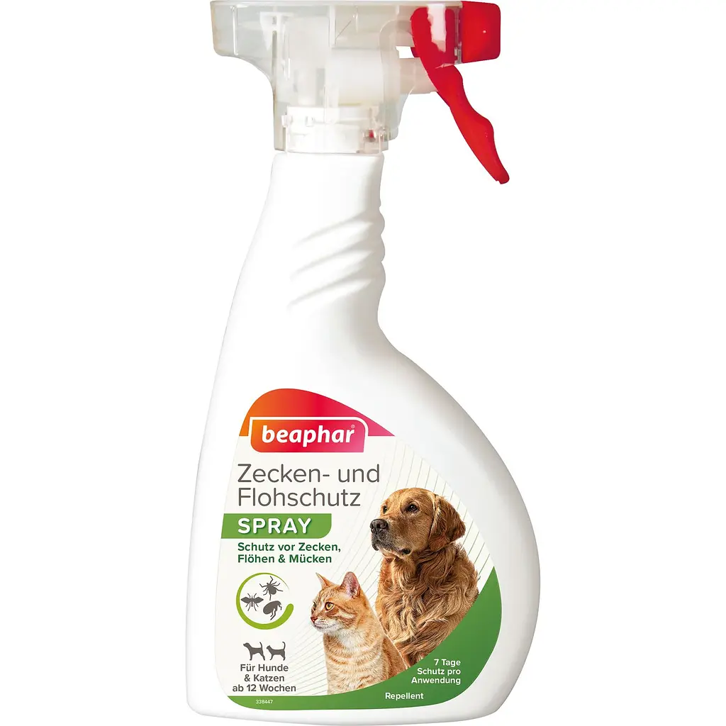 Beaphar Zecken und Flohschutz Spray (Беафар) спрей від бліх, кліщів і комах для собак 400 мл