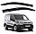 Дефлектори вікон "AV-Tuning" FORD Transit Connect 2d 2013-н.в. (на скотчі) — Вітровики Форд Транзит Конект, фото 3