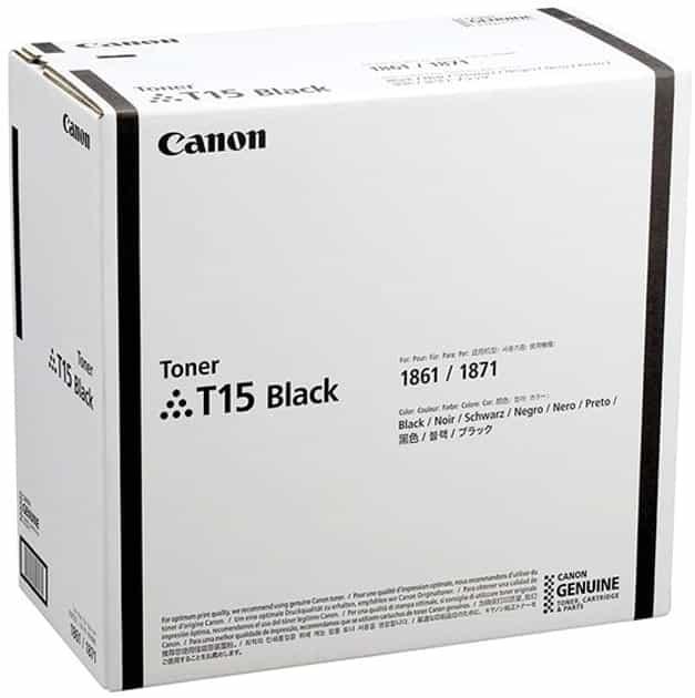 Картридж Canon T15 Black для i-SENSYS X 1861P, 1871P