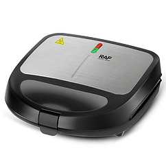 Мультимейкер сендвічниця RAF R-541 850Вт + змінні пластини Сріблястий