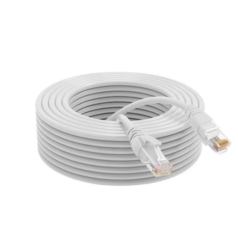 Мережевий кабель Ethernet LAN RJ45 CAT5e 15 метрів, високошвидкісна, звита пара, для інтернету камер poe