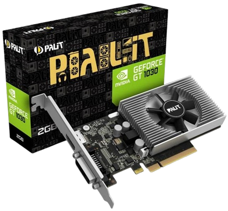 Відеокарта GeForce GT 1030 2GB Palit (NEC103000646-1082F) Б/В, фото 1