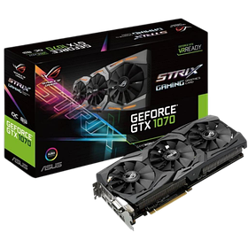 Відеокарта GeForce GTX 1070 8GB Asus ROG Strix Gaming OC (ROG-STRIX-GTX1070-O8G-GAMING) Б/В