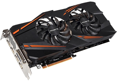 Відеокарта GeForce GTX 1070 8GB Gigabyte WindForce OC (GV-N1070WF2OC-8GD) Б/В, фото 3