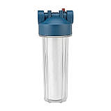 Колба прозора 3/4 Tiger Filtrution (карт.ПП+ключ + кріплення + коробка), фото 3