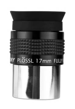 Окуляр 17 мм PLOSSL поле 48° SVBONY 1.25" покриття FMC, 4-елементи у 2 групах модель SV131