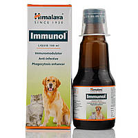 Імунол - стрес, імунітет, при інфекціях Immunol Himalaya 100 ml від стресу для собак та котів
