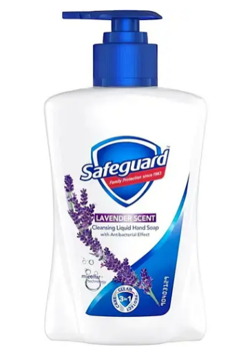 Рідке мило Safeguard Ніжній догляд с ароматом лаванди 225 мл