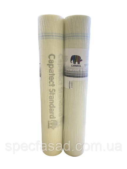 Армувальна склосітка Caparol "Capatect Gewebe 640", щільність 150 г/кв.м., 50 кв.м.