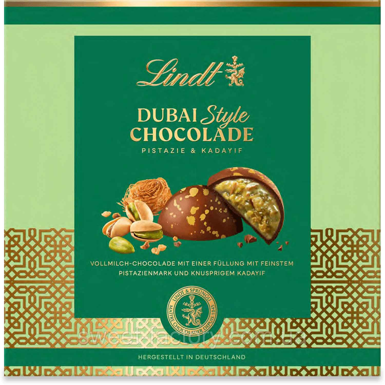 Шоколадні цукерки Lindt Dubai Style Chocolade Pralines