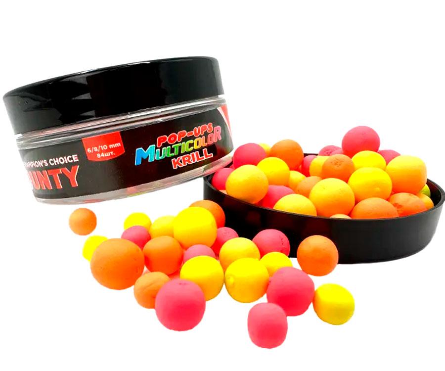 Бойл Поп-ап BOUNTY MULTICOLOR KRILL 6 мм (криль),25PMK005, фото 1