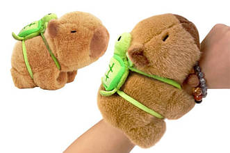 М'яка іграшка на руку Капібара з музикою K25905 23 см