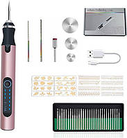 Бездротова гравіювальна ручка Micro Polishing Pen E108 Електричний гравер із трафаретами