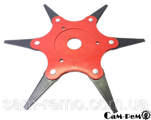 Ніж   сегментний 6Т зубчастий, фото 1