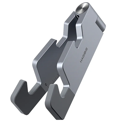 Підставка для смартфона HAGiBiS Desk Phone Holder ZZ5 Silver, фото 1