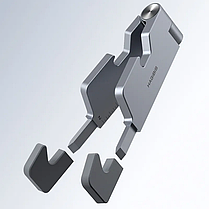 Підставка для смартфона HAGiBiS Desk Phone Holder ZZ5 Silver, фото 3