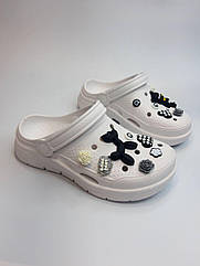 Сабо-крокси Dago Style 426 білі р.40/41