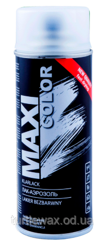 Лак матовий безбарвний Maxi Color, 400мл.