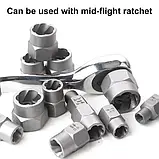 Інструменти для видалення гайок, набір 14 шт, фото 4