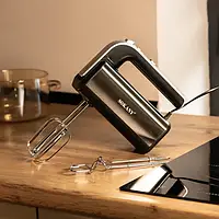 Міксер ручний SOKANY CX-6651 сталь із двома насадками 800 Вт 5 швидкостей