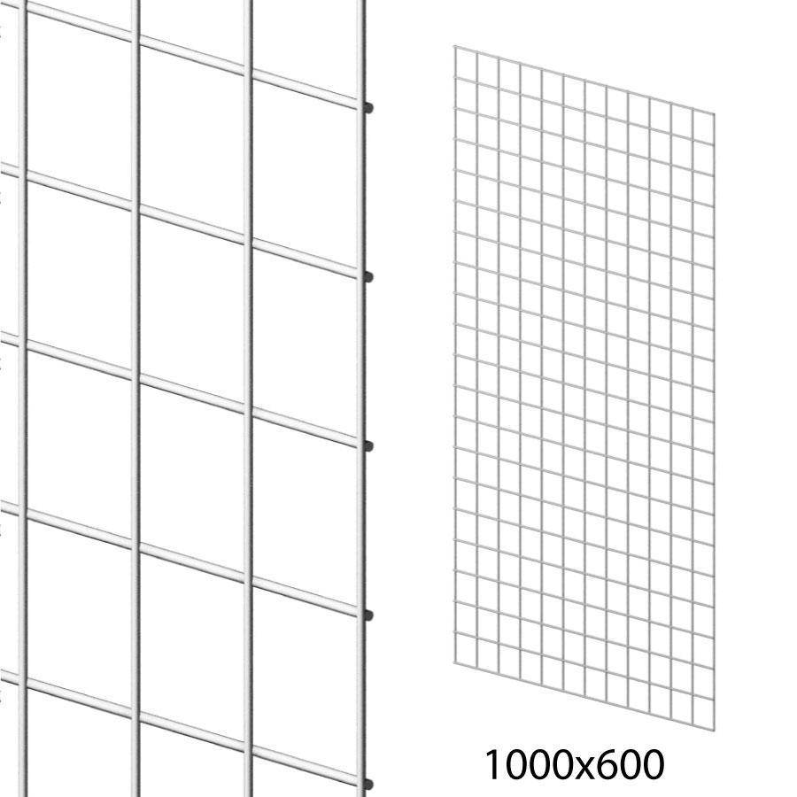 Сітка торговельна 60х100 см (осередок 50х50 мм, D3,0 мм), біла