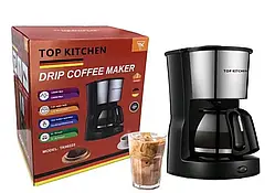 Кавоварка крапельна з підігрівом Top Kitchen для дому та офісу