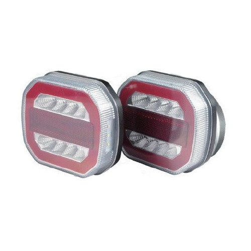 Ліхтарі на причіп задні світлодіодні KAMAR L2412 55+55 LED NEON