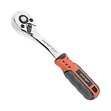 Набір торцевих головок з тріскачкою Dnipro-M Ultra (12 шт.) 1/4", фото 3