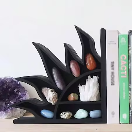 Органайзер для прикрас, підставка для книг з дерева, дизайн у вигляді Сонце, 20×20см, фото 1