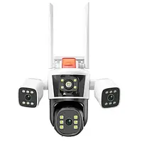 Камера IP спостереження Wifi 16 Мп 10-Х ZOOM вулична поворотна