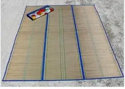 Підстилка пляжна з соломи 180 см x 150 пляжний килимок сумка, підстилка для пікніка