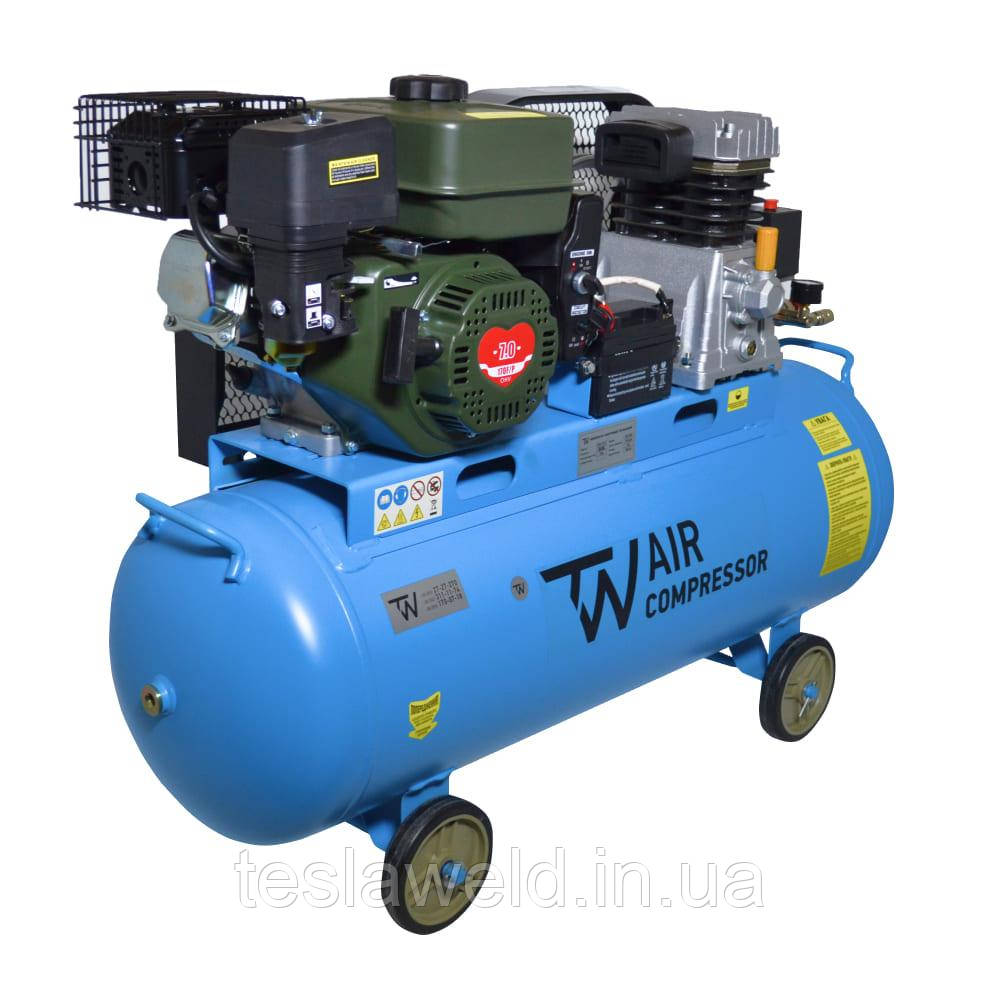 Компресор 600 л/хв, 100 л, 2.2 кВт, 7к.с. масляний повітряний Tesla Weld AIR 600-100GE