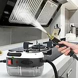 Пароочисник для збирання будинку 2500 Вт з насадками, пристрій для дезінфекції 220 В + аксесуари, 1200 мл, фото 2