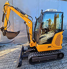 Міні-екскаватор Berger Kraus BK2800ASR з кабіною KUBOTA, фото 3